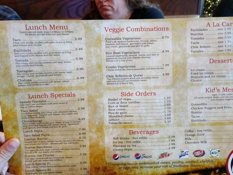 BX Mexican Cuisine and Bar - River Falls, WI menu_pic
