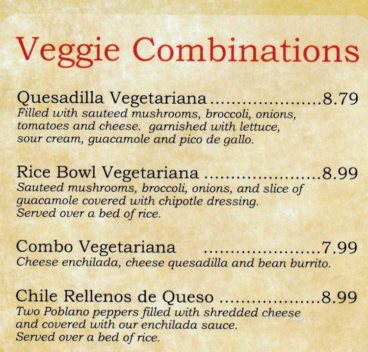 BX Mexican Cuisine and Bar - River Falls, WI menu_pic