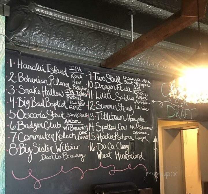 Uncorked by Skaliwags - Kewaunee, WI menu_pic