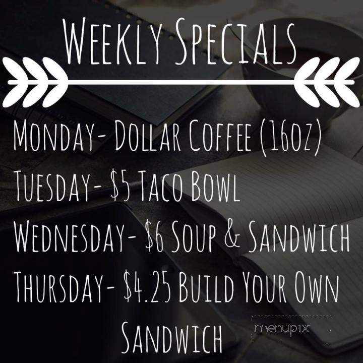 Emma Kait's Coffeehaus - Birnamwood, WI menu_pic