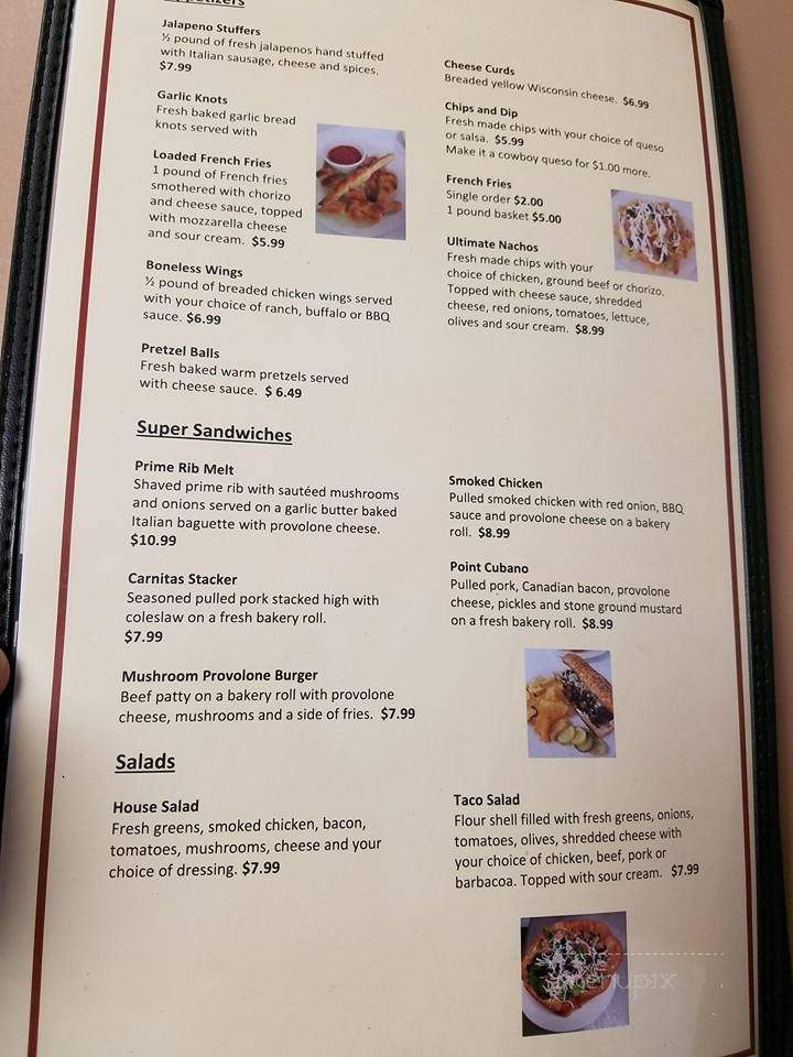 Octaviano's Dine-In - Stevens Point, WI menu_pic