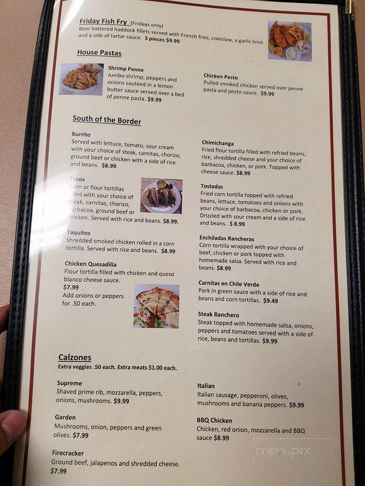 Octaviano's Dine-In - Stevens Point, WI menu_pic
