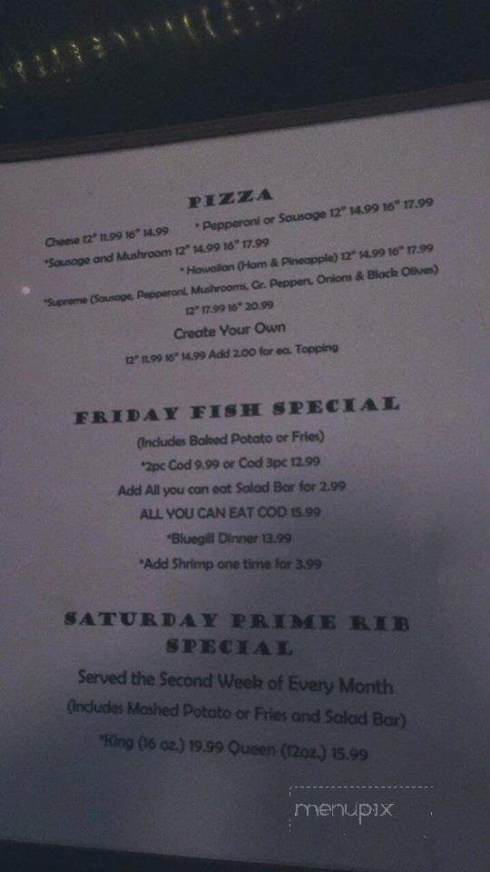 Alec's Bar & Grill - Necedah, WI menu_pic