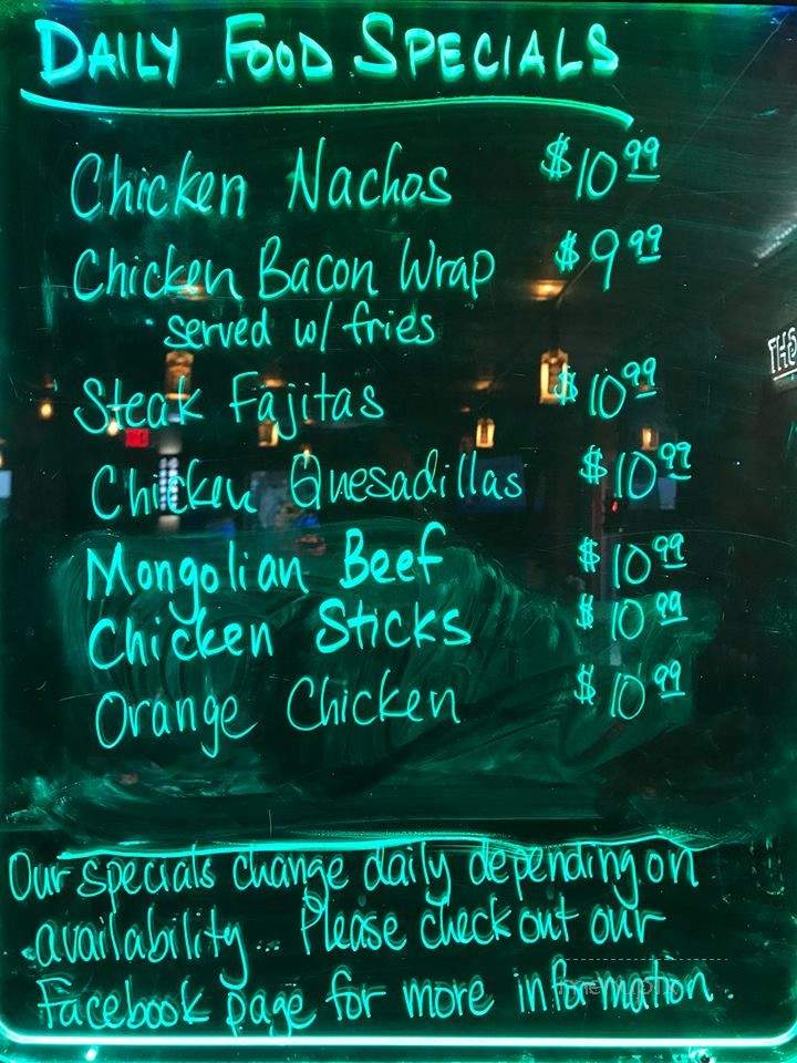 The Goat Saloon - Taylors Falls, MN menu_pic