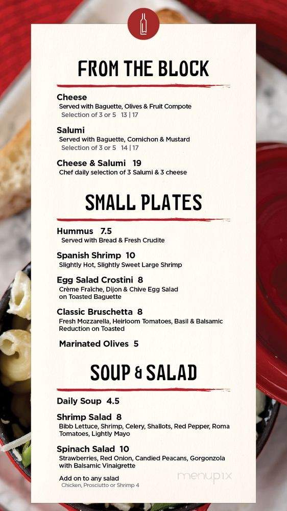 Lake Wine Kitchen plus Bar - Saint Paul, MN menu_pic