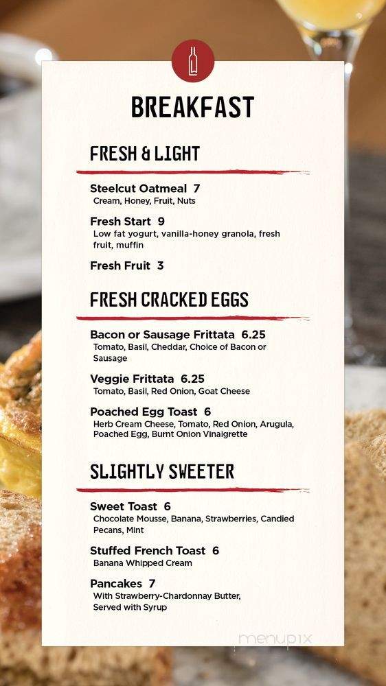 Lake Wine Kitchen plus Bar - Saint Paul, MN menu_pic