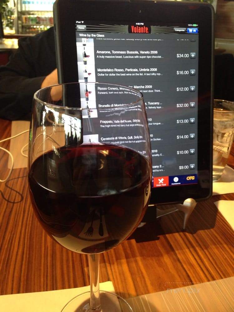 Volante - Minneapolis, MN menu_pic