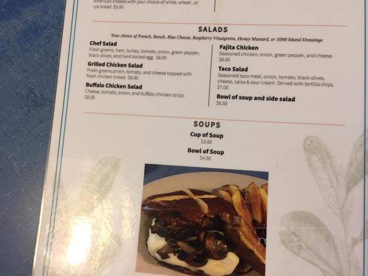 Culbert's Cafe - Cloquet, MN menu_pic