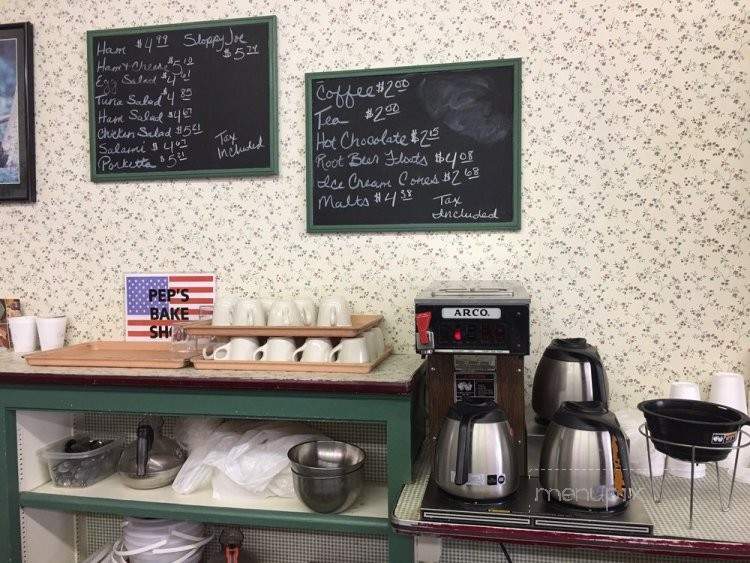 Pep's Bake Shop - Virginia, MN menu_pic