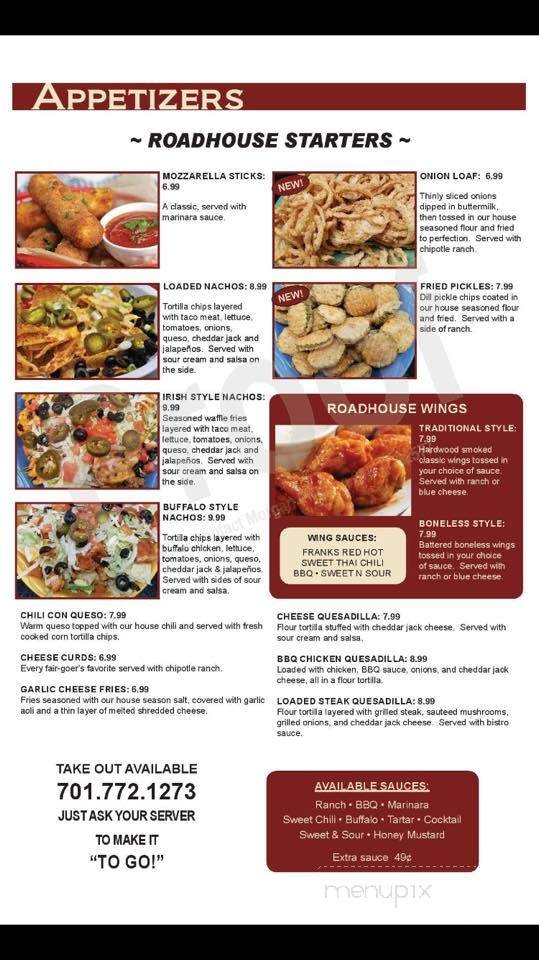 I-29 Cafe - Grand Forks, ND menu_pic