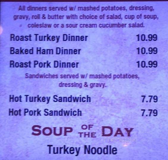 I-29 Cafe - Grand Forks, ND menu_pic