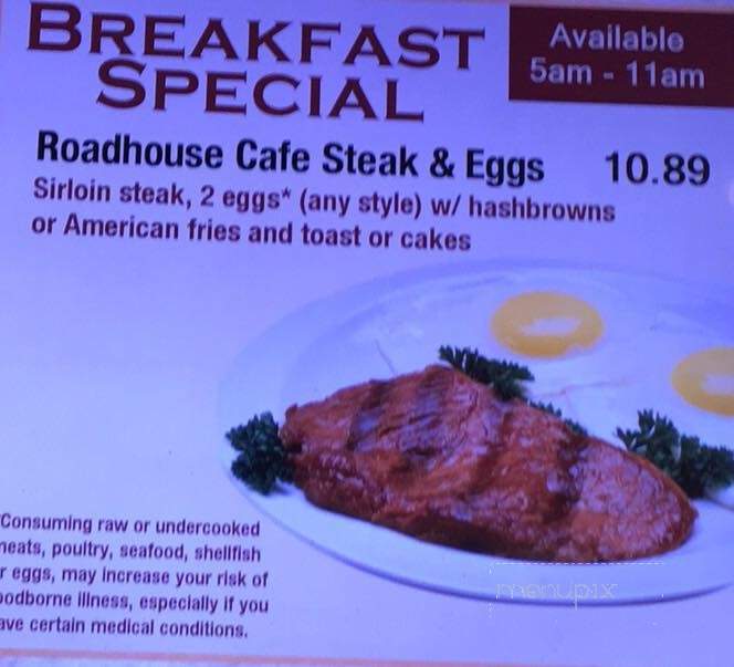 I-29 Cafe - Grand Forks, ND menu_pic