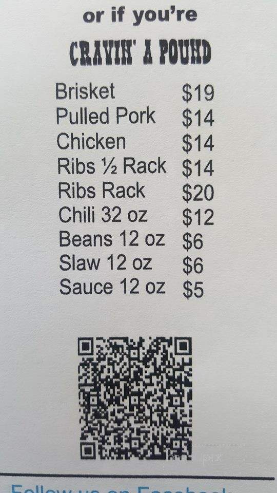 I'm Cravin' Bar-B-Que - Billings, MT menu_pic