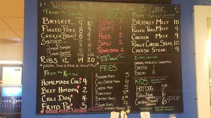 I'm Cravin' Bar-B-Que - Billings, MT menu_pic