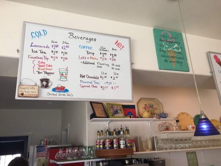 Sweet Memories - Hinsdale, MT menu_pic