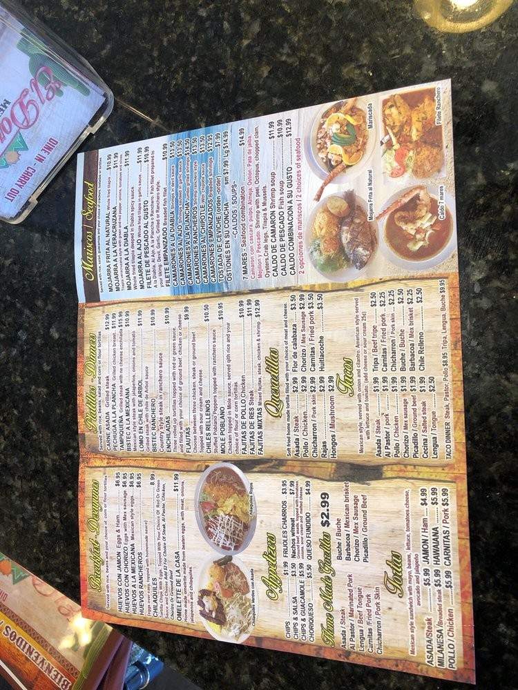 El Dorado Mexican Grill - Des Plaines, IL menu_pic