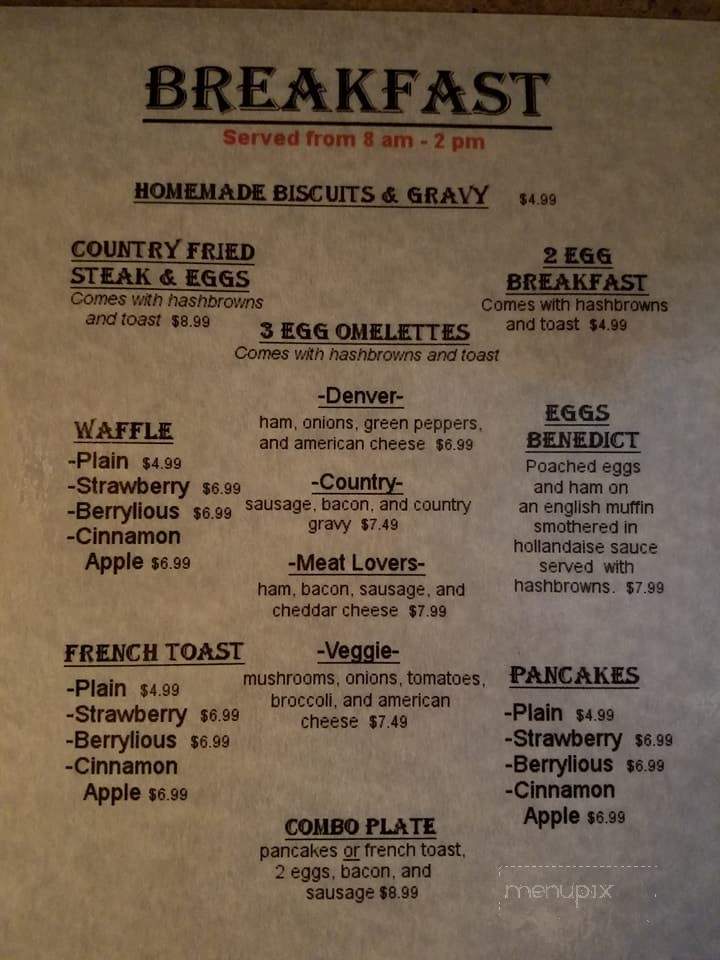 Zogo's - Zion, IL menu_pic