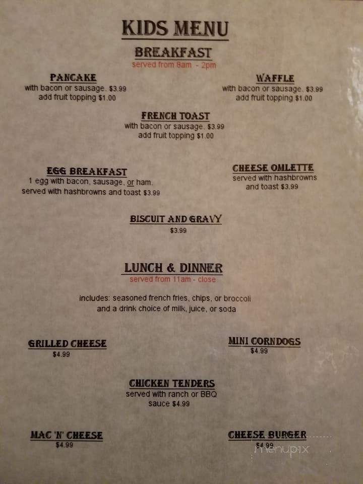 Zogo's - Zion, IL menu_pic