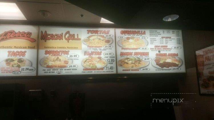 Fresca Mexican Grill - Bloomingdale, IL menu_pic