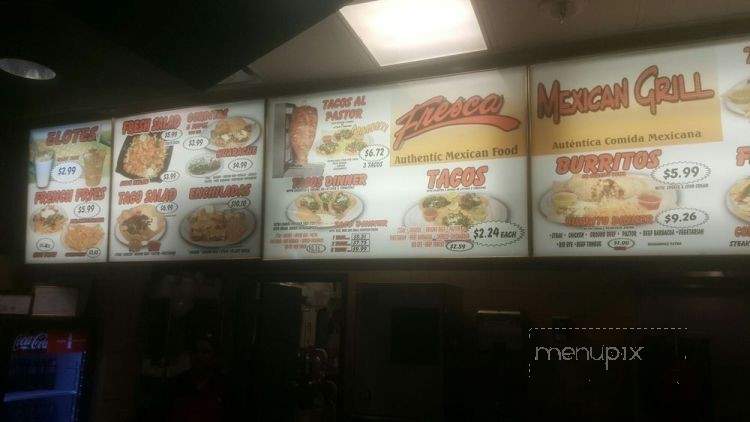 Fresca Mexican Grill - Bloomingdale, IL menu_pic