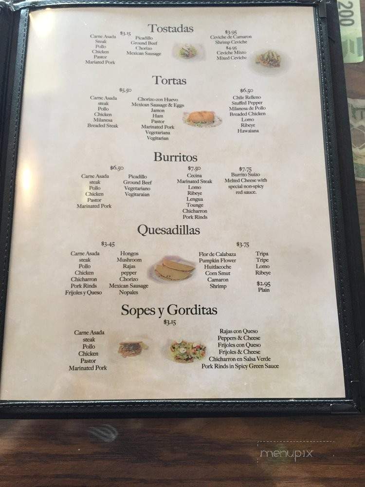 Taqueria El Gallo de Oro - Franklin Park, IL menu_pic