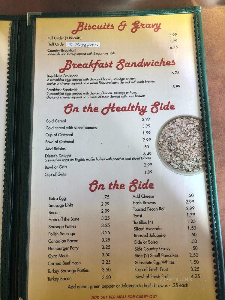 Country House - Braidwood, IL menu_pic