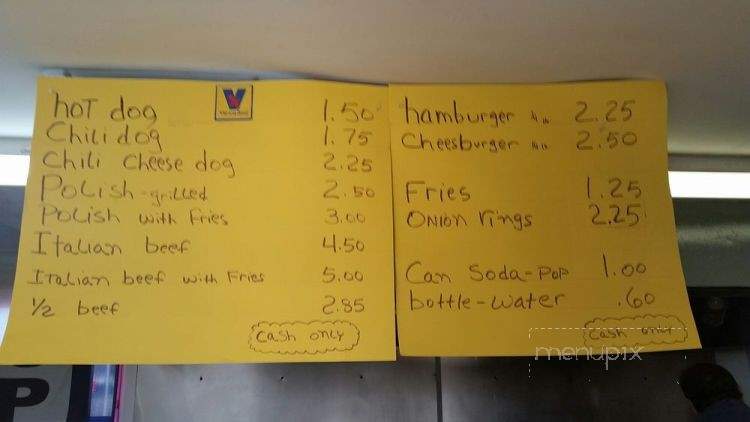 Big Al's Hamburgers and Hot Dogs - Lockport, IL menu_pic