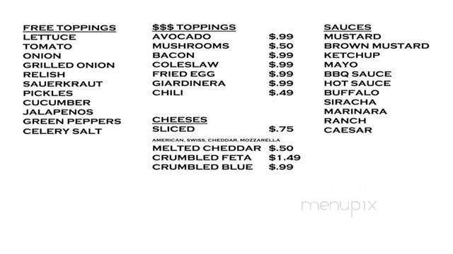 Retro Burger - Crestwood, IL menu_pic