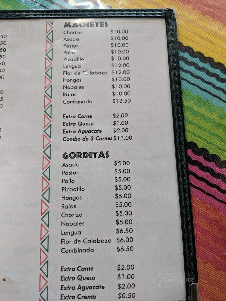 Henry's Tacos - Justice, IL menu_pic
