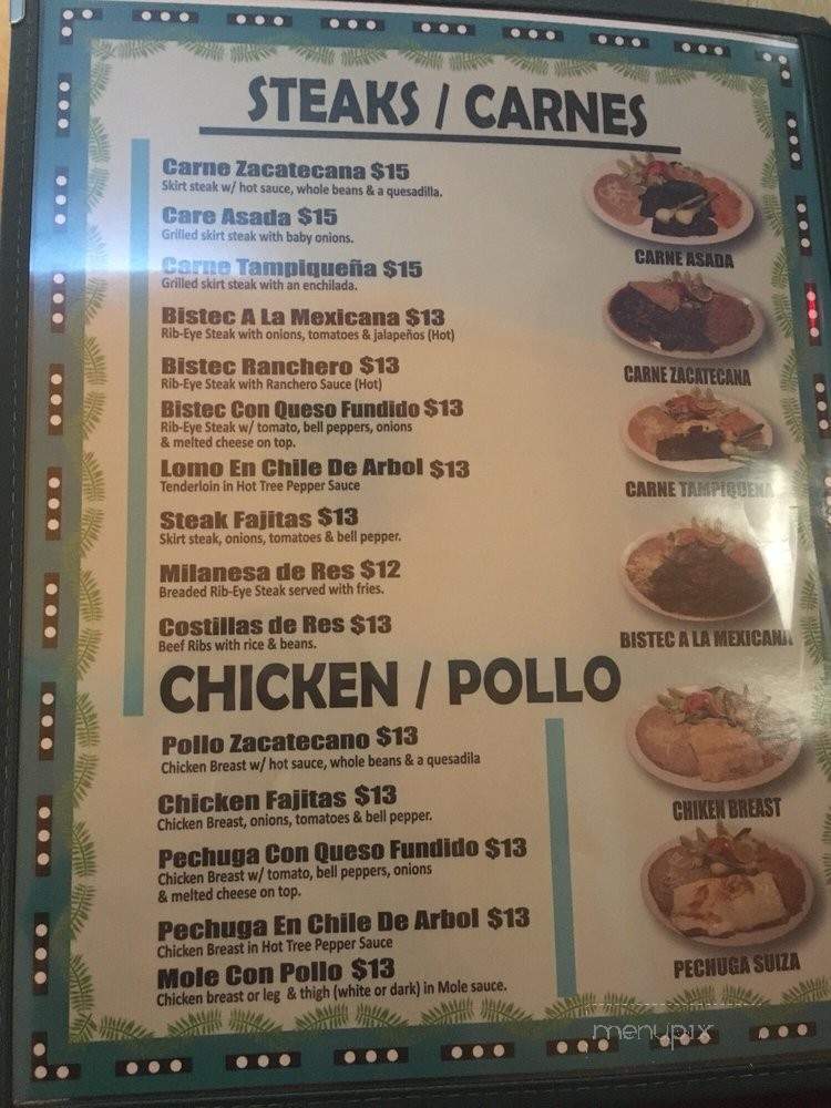 Mely's Mexican Cuisine - Tinley Park, IL menu_pic