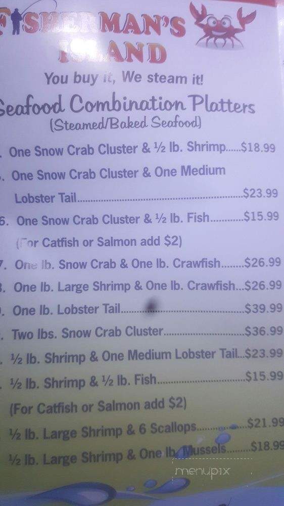 Fisherman's Island - Country Club Hills, IL menu_pic