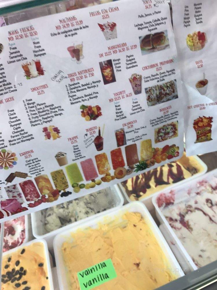 La Michoacana - Brookfield, IL menu_pic