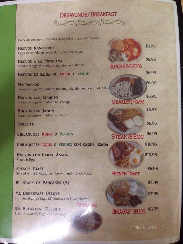 Enchiladas Lupita Restaurant - Chicago, IL menu_pic