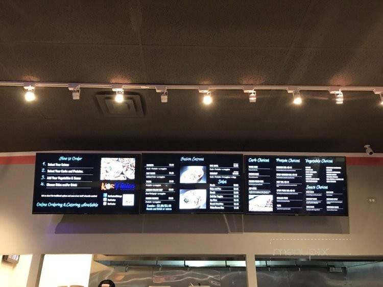 KorFusion - Chicago, IL menu_pic
