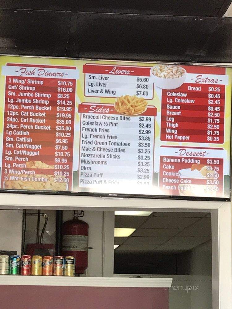 Harolds Chicken Shack - Chicago, IL menu_pic