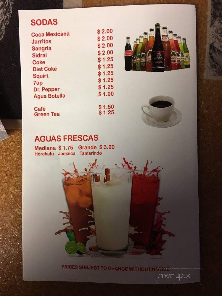 Pozoleria Iguala - Chicago, IL menu_pic