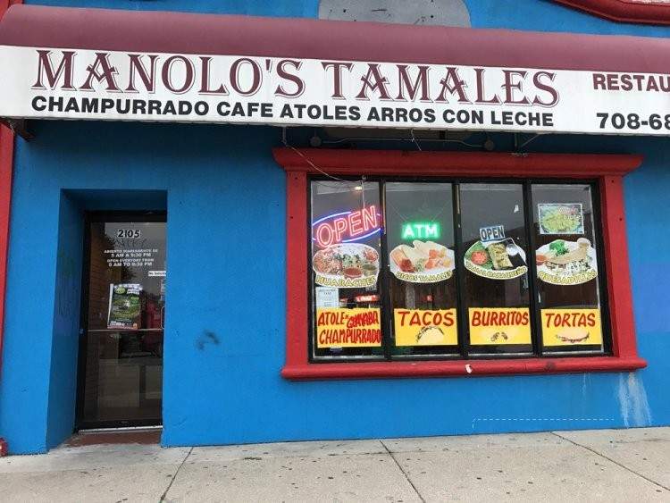 Manolo's Tamales - Cicero, IL menu_pic