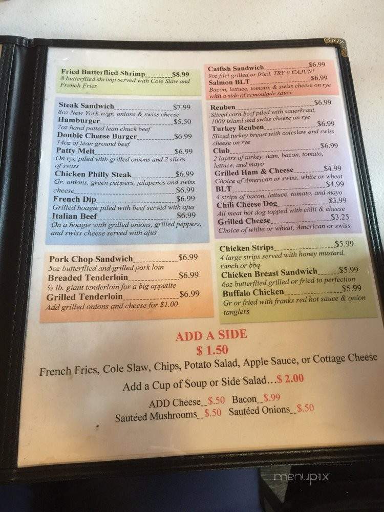 The Logger House Bar And Grill - Hampton, IL menu_pic