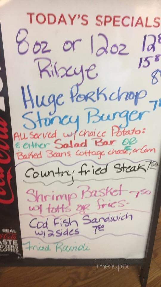 Stoneys - Danville, IL menu_pic