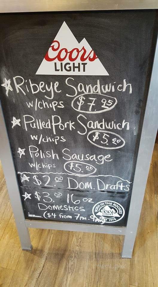 The Wild Hare - Fisher, IL menu_pic