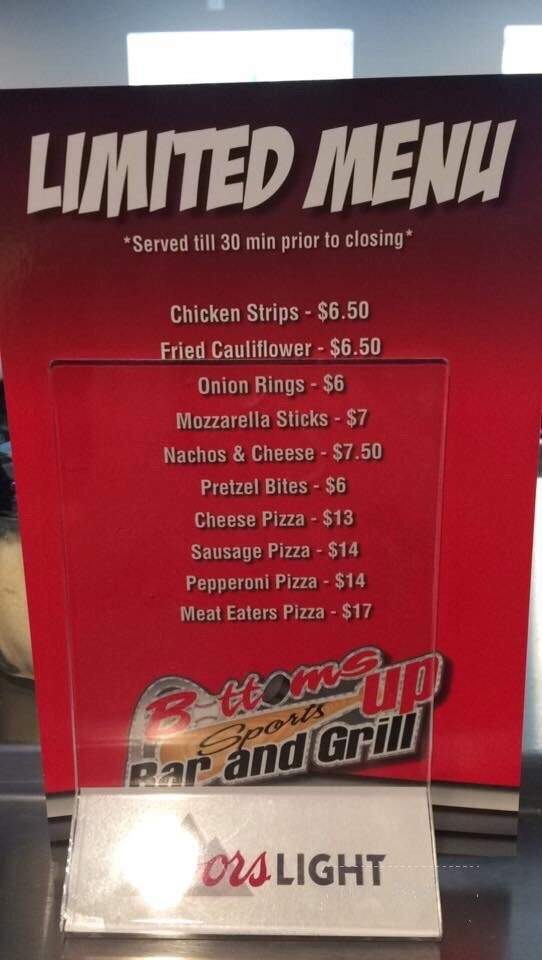 Bottom's Up Sports Bar & Grill - Alton, IL menu_pic