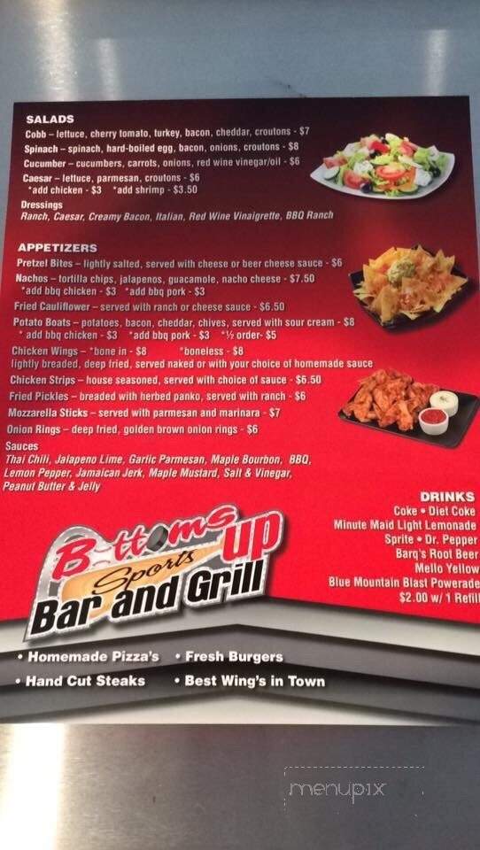 Bottom's Up Sports Bar & Grill - Alton, IL menu_pic