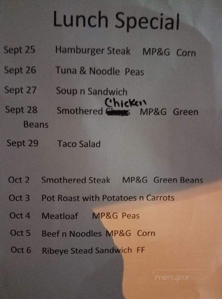 Double Deuce Saloon - Carthage, IL menu_pic