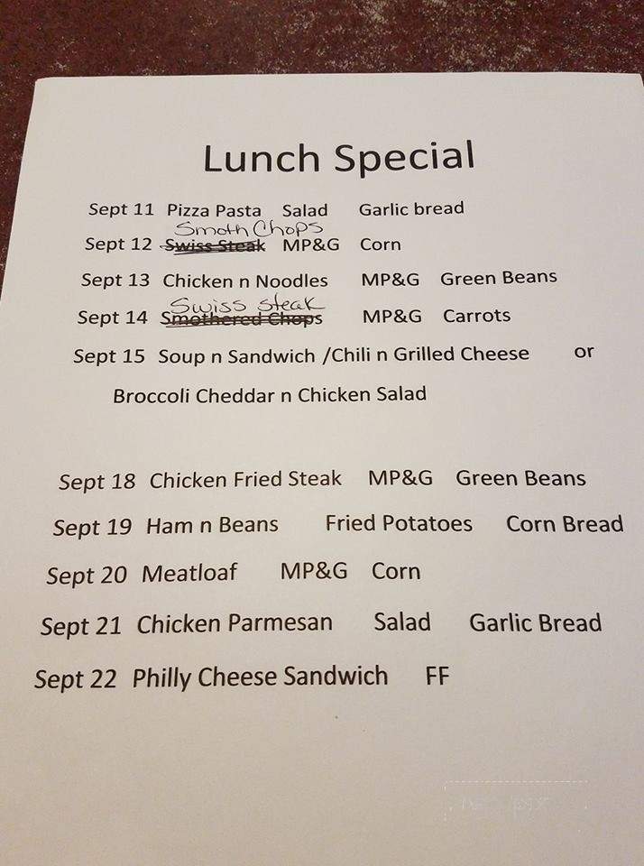 Double Deuce Saloon - Carthage, IL menu_pic