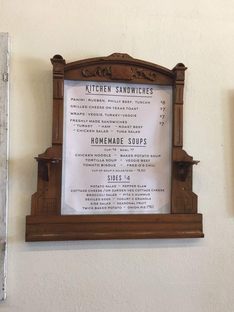 The Apron Bake Shoppe & Cafe - Nauvoo, IL menu_pic