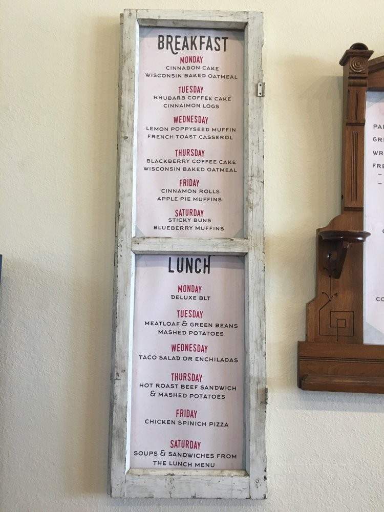 The Apron Bake Shoppe & Cafe - Nauvoo, IL menu_pic