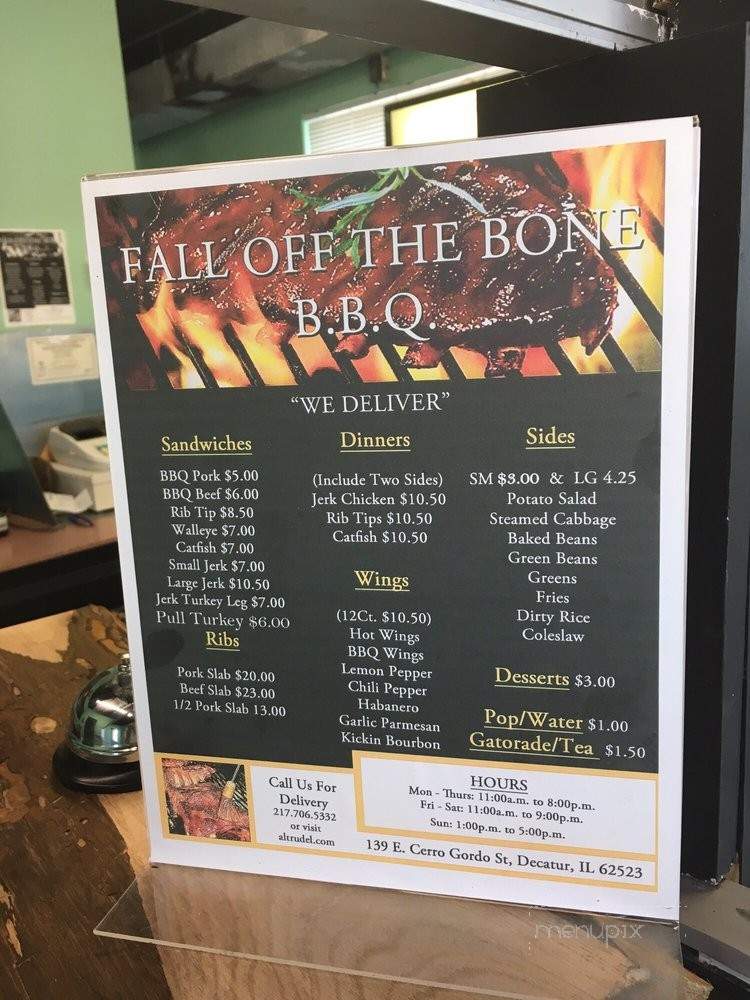 Fall Off The Bone - Decatur, IL menu_pic