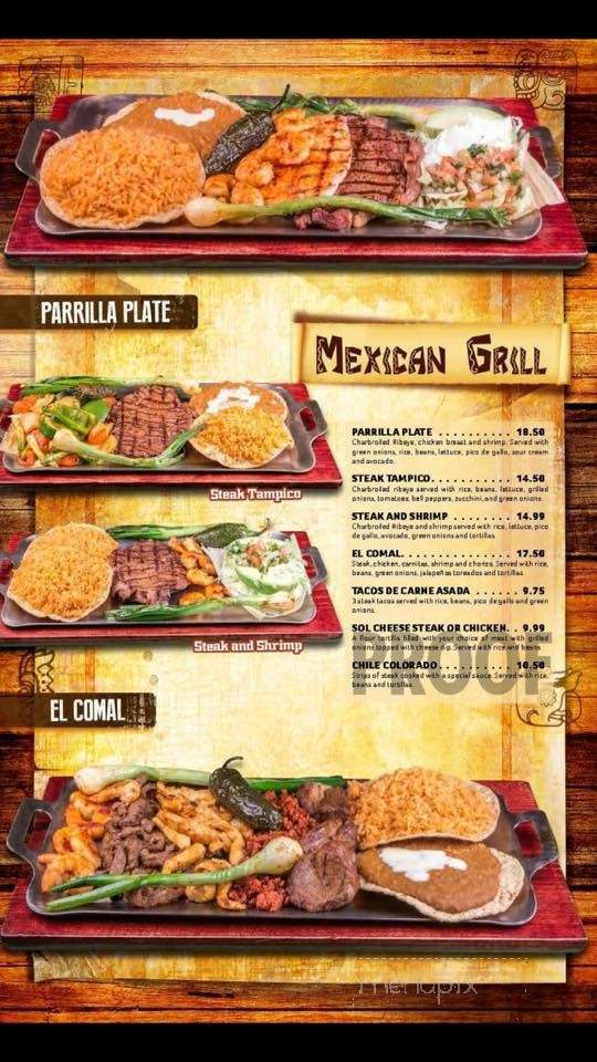 Don Sol - Carbondale, IL menu_pic