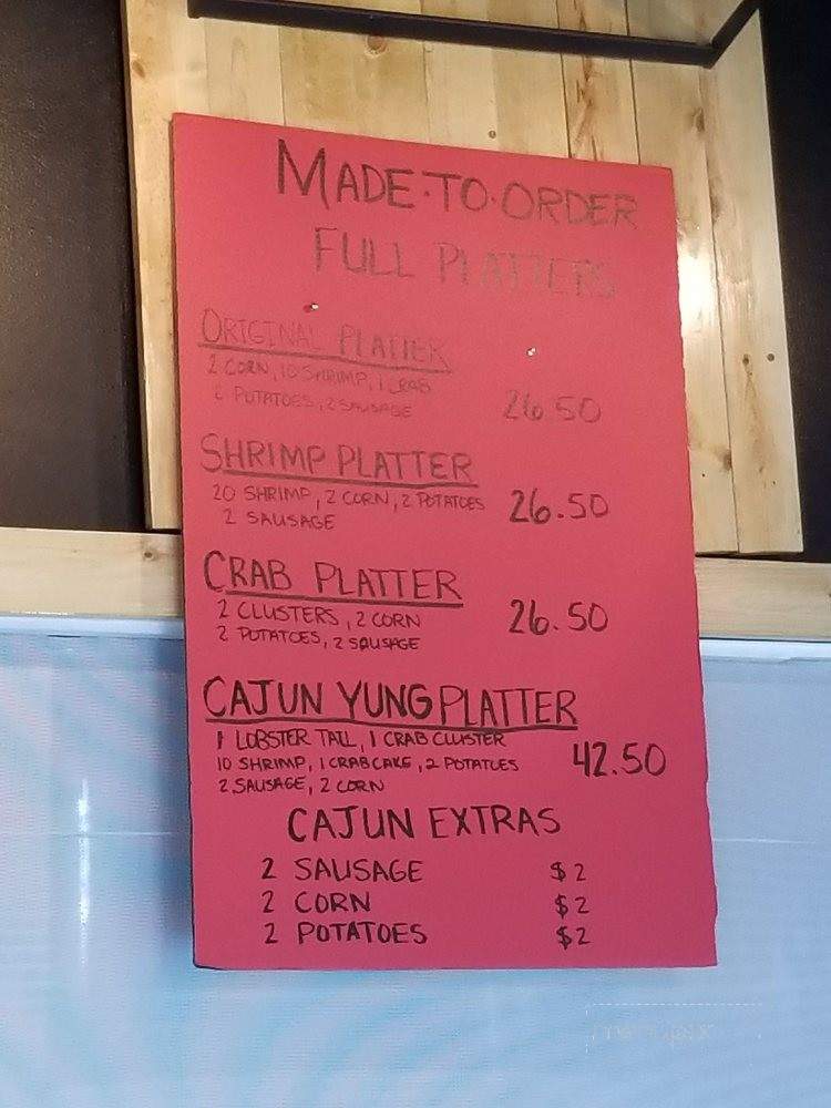 Shell City Crab Shack - St. Louis, MO menu_pic