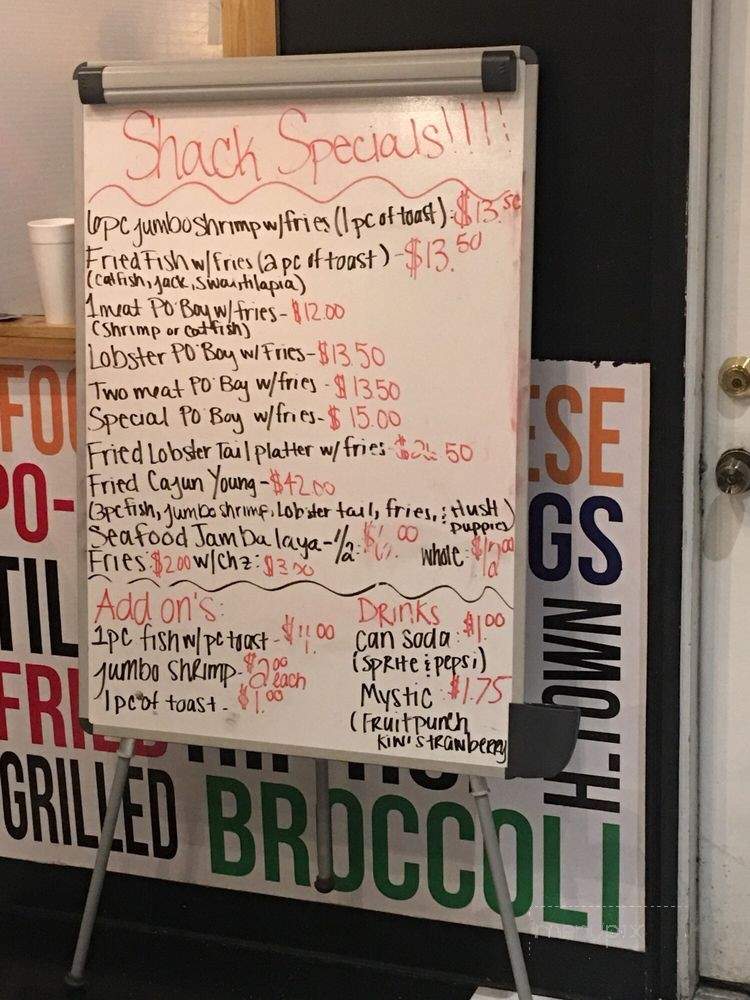 Shell City Crab Shack - St. Louis, MO menu_pic